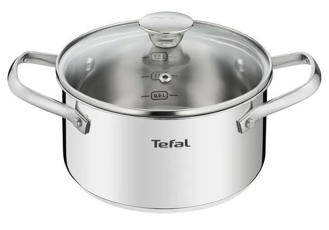 Набор посуды из нержавеющей стали Tefal Cook Eat B921SA55, 10 пр.