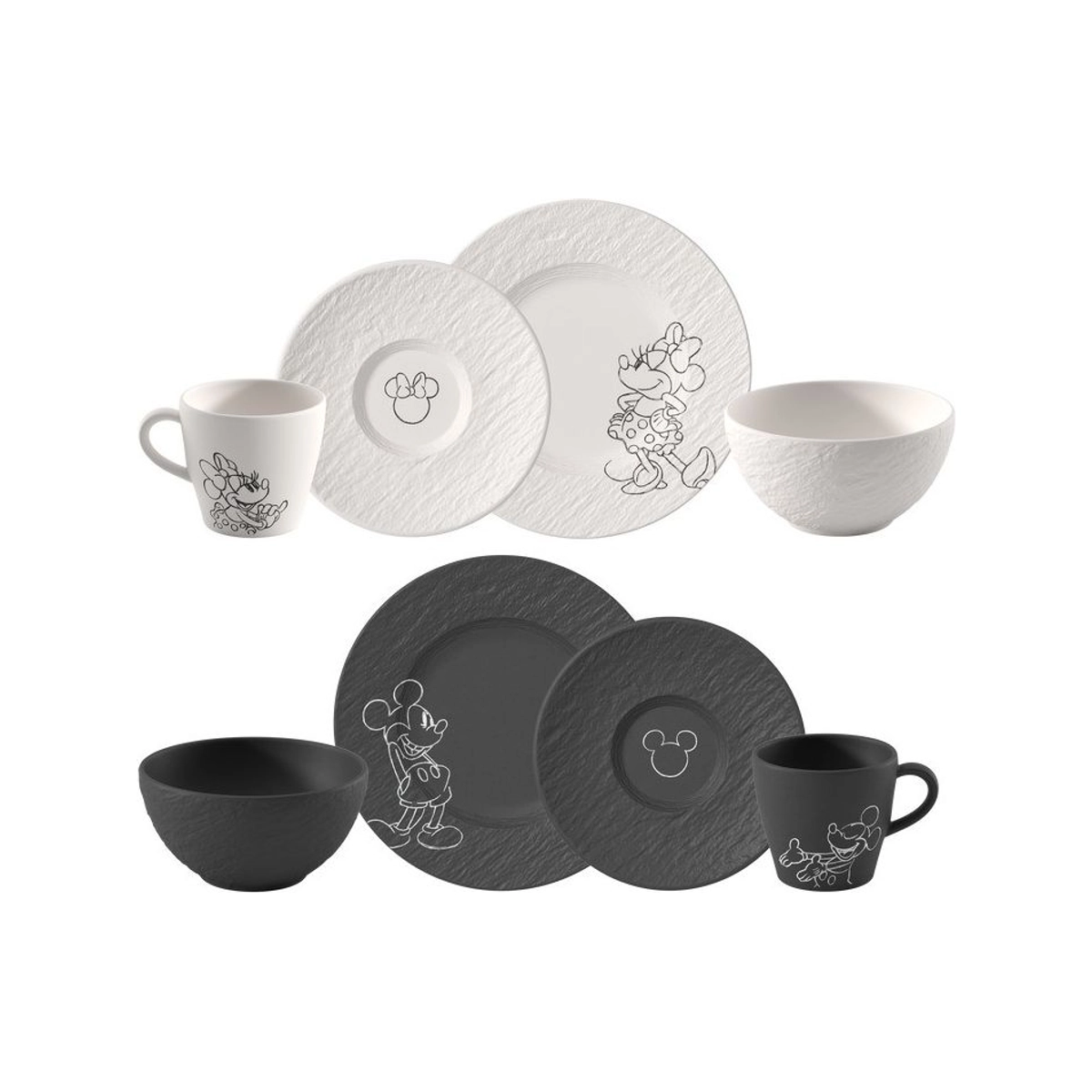 Набор посуды Villeroy & Boch Manufacture Mickey Mouse (8 предметов)