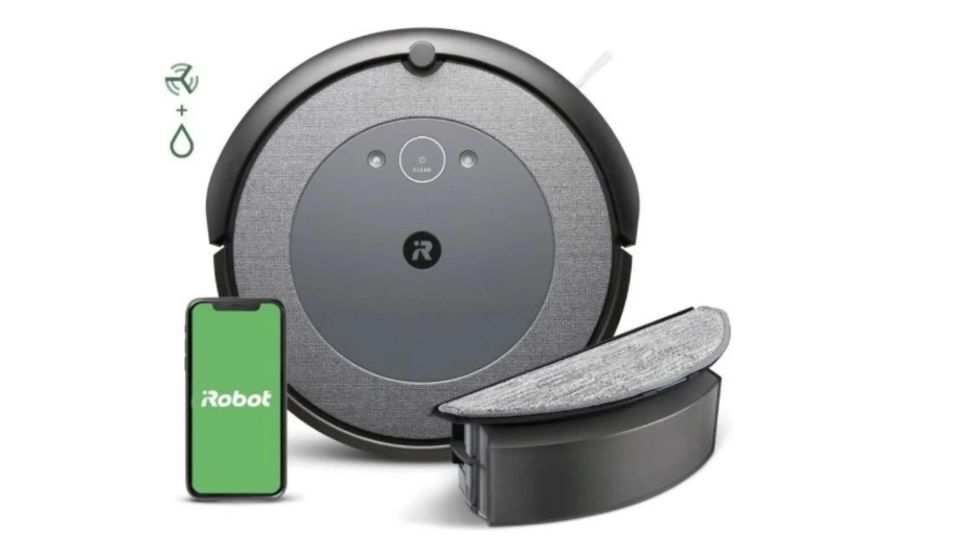 Робот-пылесос iRobot Roomba Combo i517840, чёрный