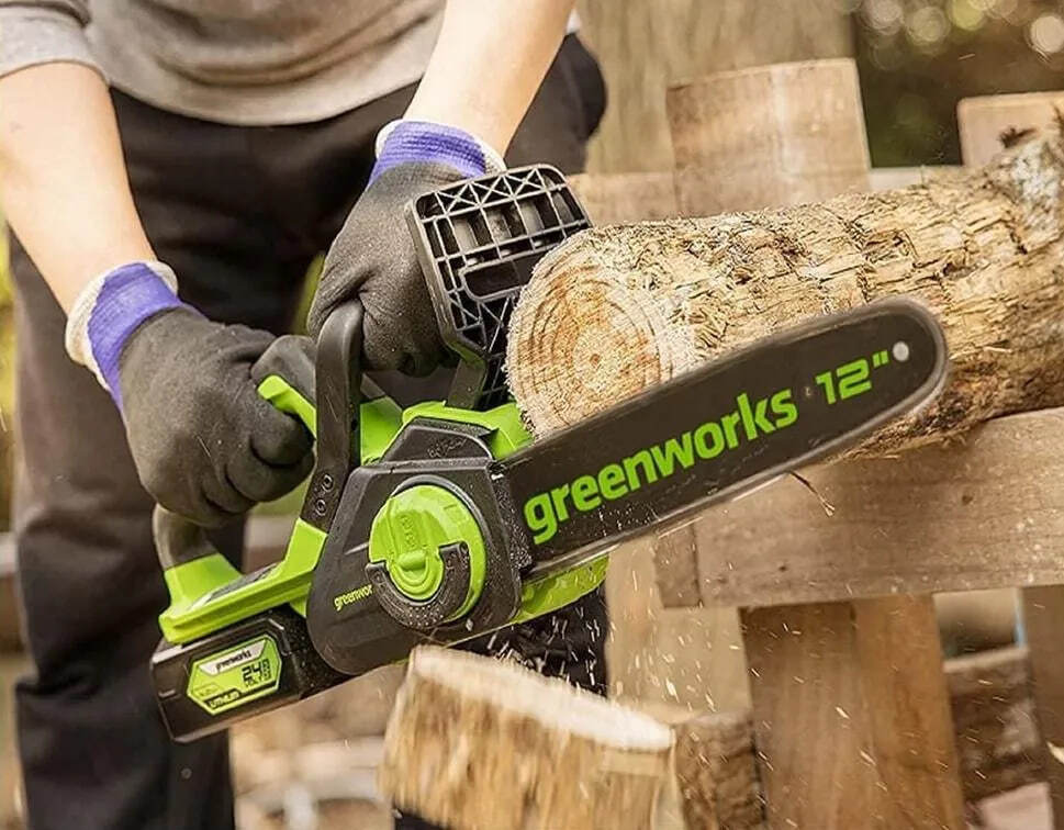 Аккумуляторная пила Greenworks GD24CS30 (GR2007007)