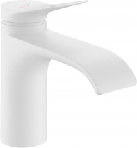 Смеситель для раковины Hansgrohe Vivenis 80 CoolStart, белый матовый 75015700