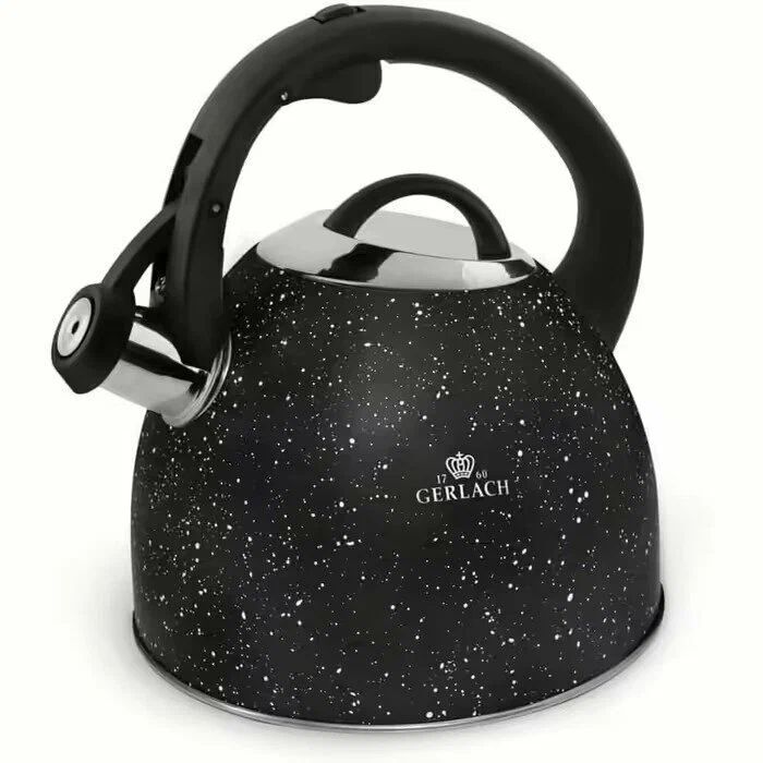Чайник для плиты со свистком Gerlach Granitex 2.8 л