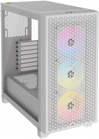 Корпус Corsair 3000D RGB AIRFLOW TG белый