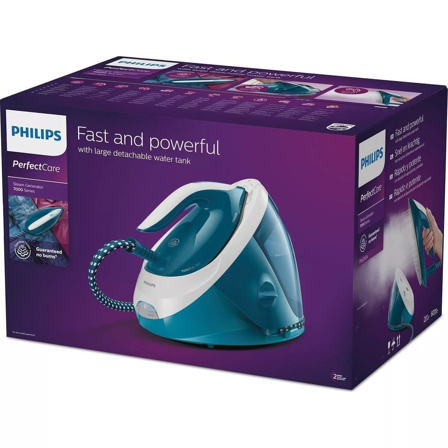 Парогенератор Philips PSG7025 PerfectCare 7000 Series, синий