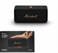 Портативная Bluetooth-колонка Marshall Emberton II, чёрная с золотистыми элементами