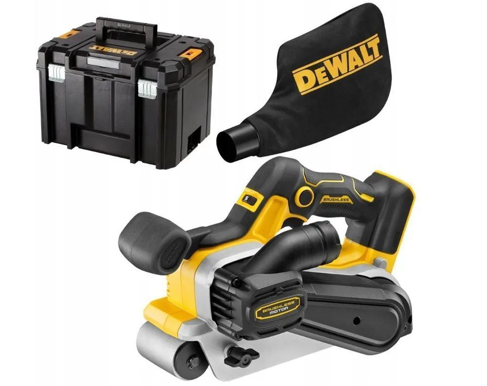Аккумуляторная ленточная шлифмашина DeWALT DCW220NT
