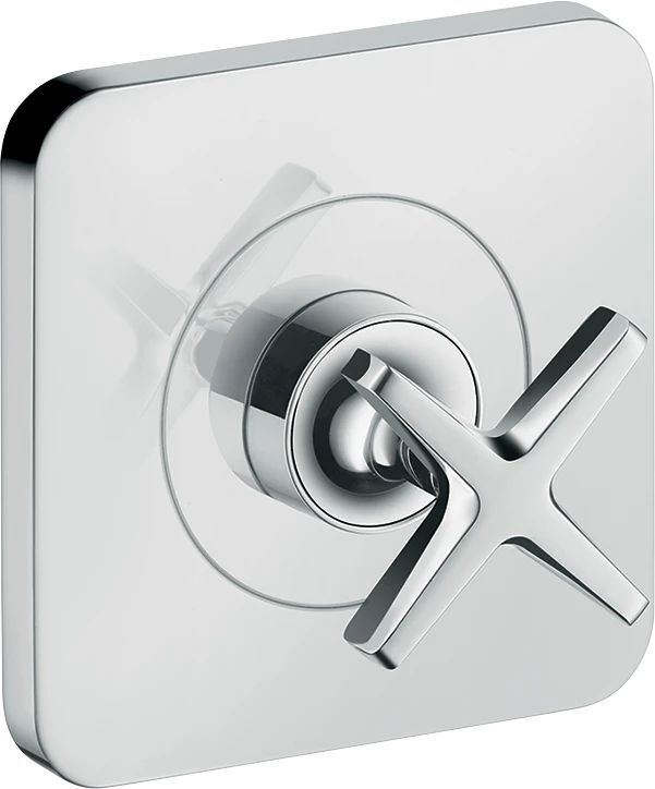 Запорный клапан 12x12 скрытый монтаж хром Hansgrohe Citterio E Axor 36771000
