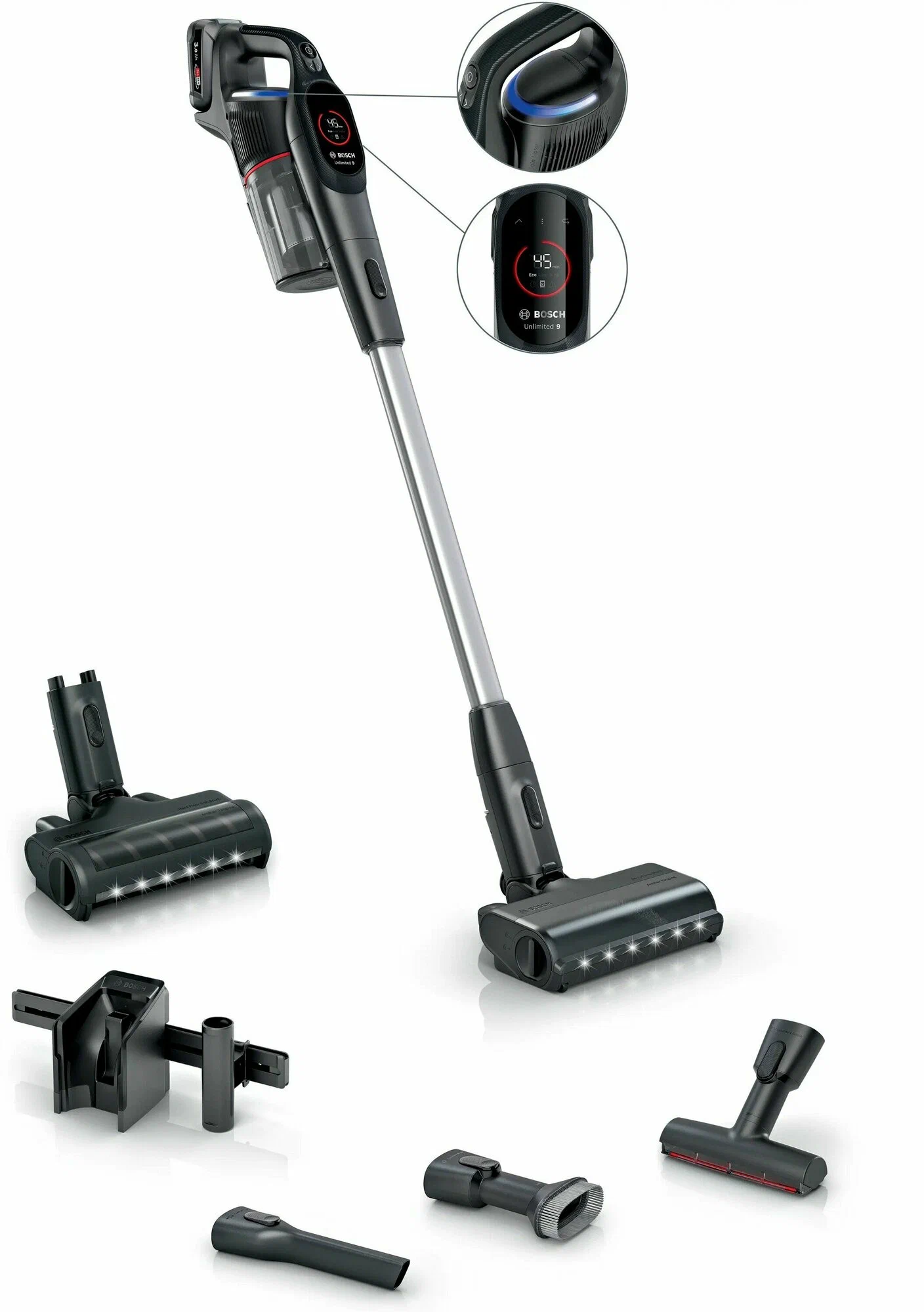Пылесос Bosch Unlimited 9 BSS931BHF