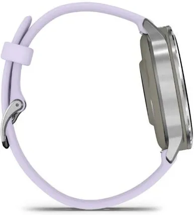 Смарт-часы Garmin Venu 4 41 mm Silver серебро с силиконовым ремешком
