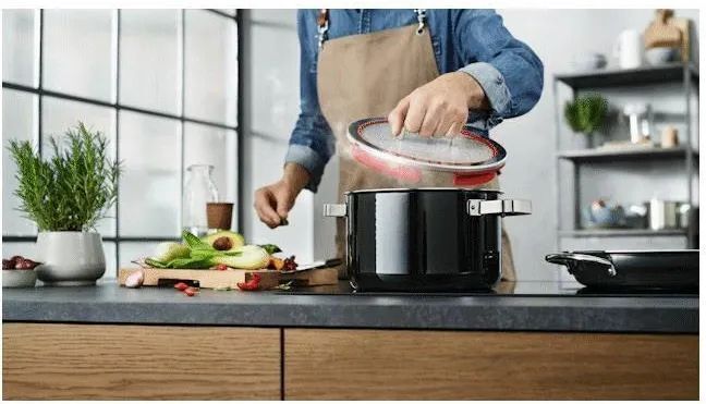 Кастрюля WMF Fusiontec Functional, 20 см, чёрная (517205290)