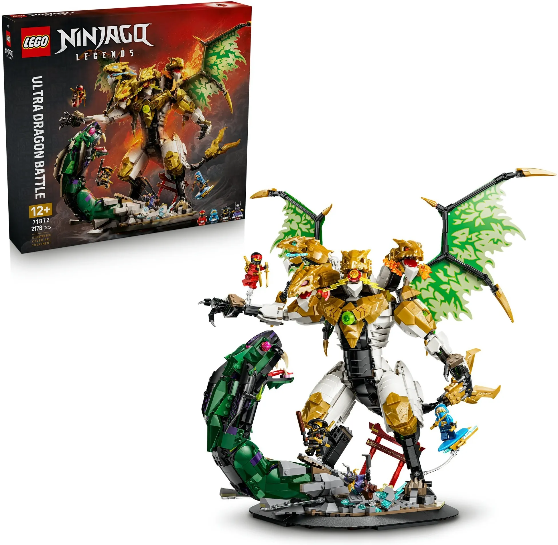 Конструктор LEGO NINJAGO 71872 Битва с ультра-драконом