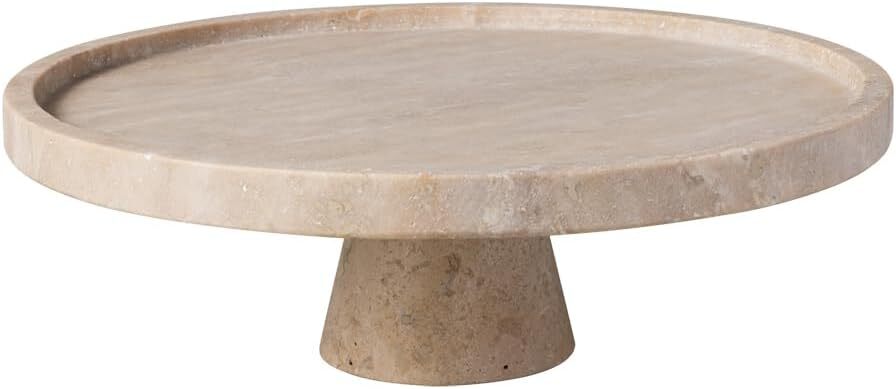 Блюдо сервировочное на ножке Villeroy & Boch Manufacture Travertine 28см 10-1375-3841