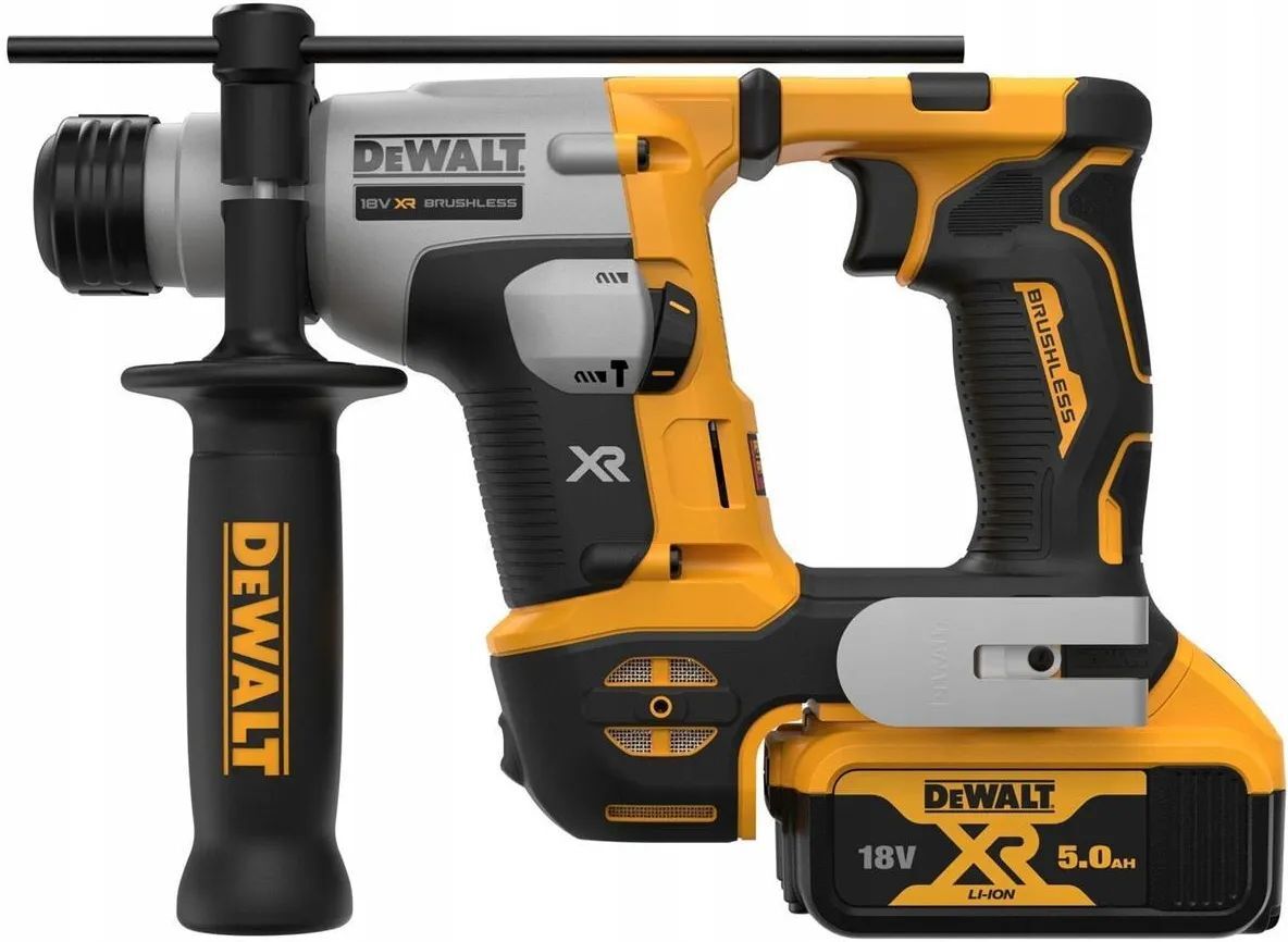 Аккумуляторный перфоратор DeWalt DCH172P2, с 2 АКБ 5 Ач и ЗУ, в кейсе