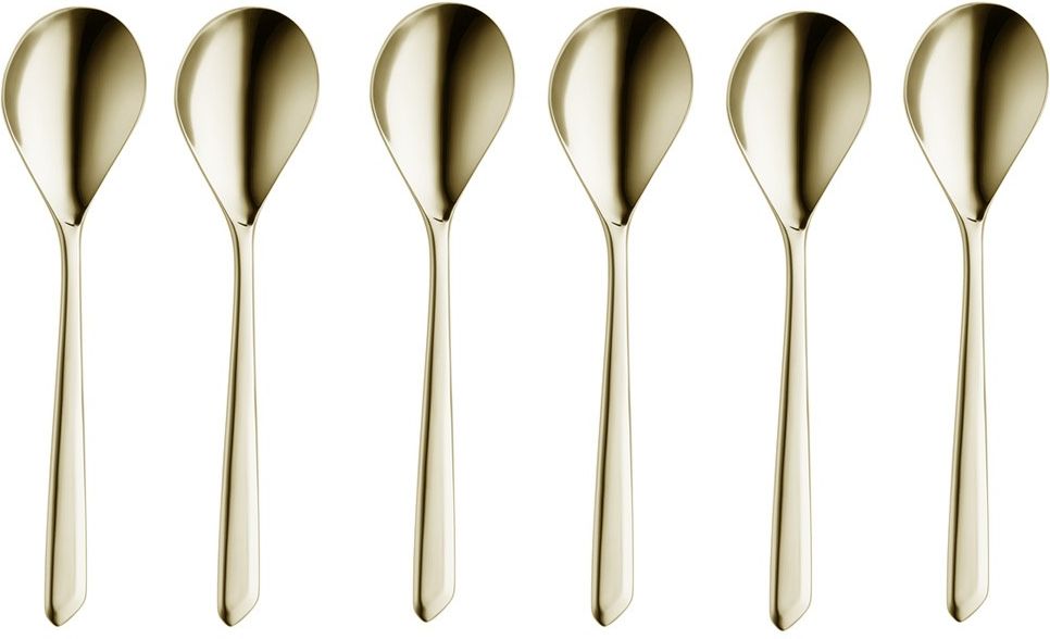 Набор бульонных ложек WMF Shades Pale Gold 18см 6шт.