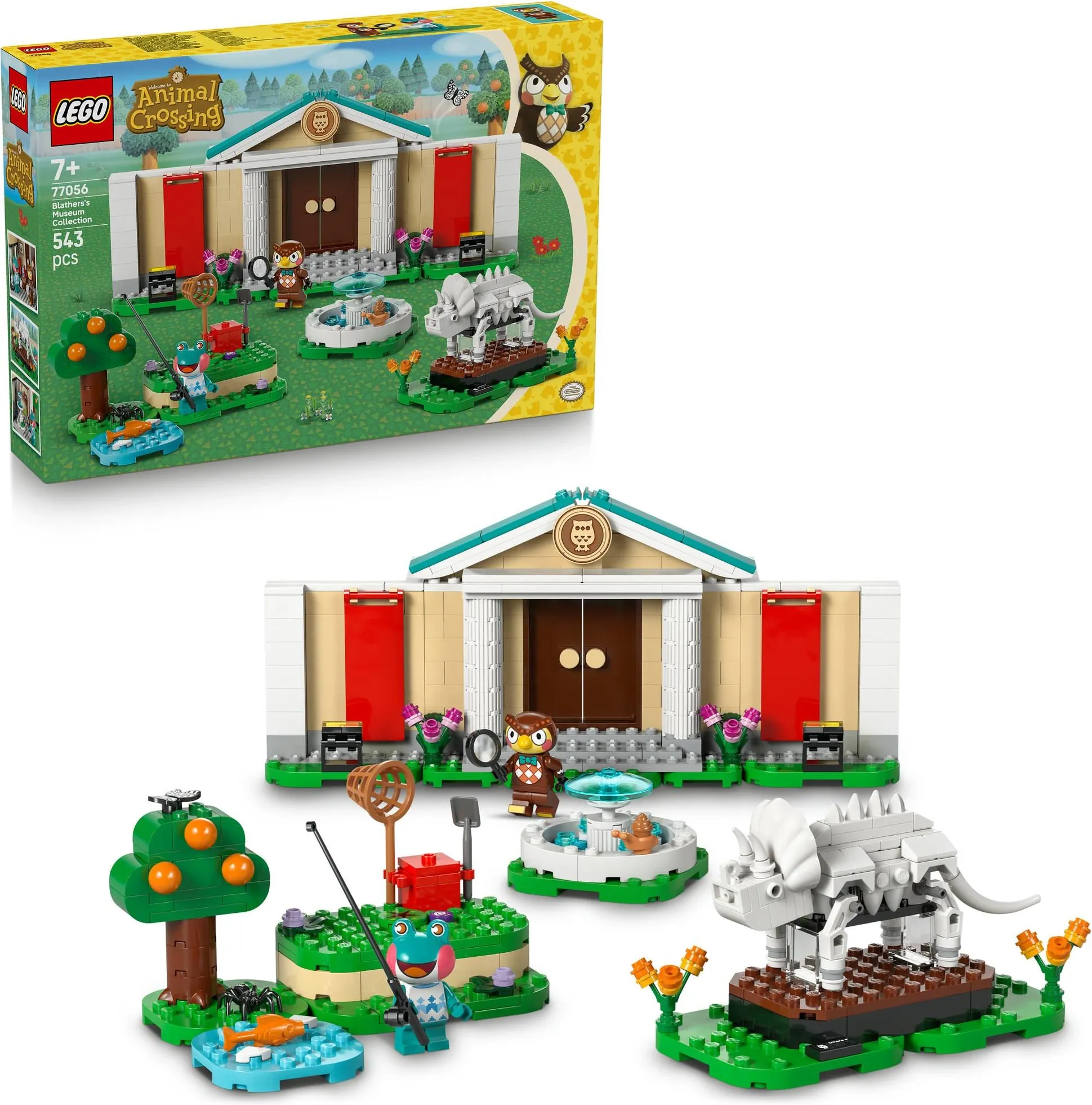 LEGO Animal Crossing 77056 Блатерс и музейная коллекция