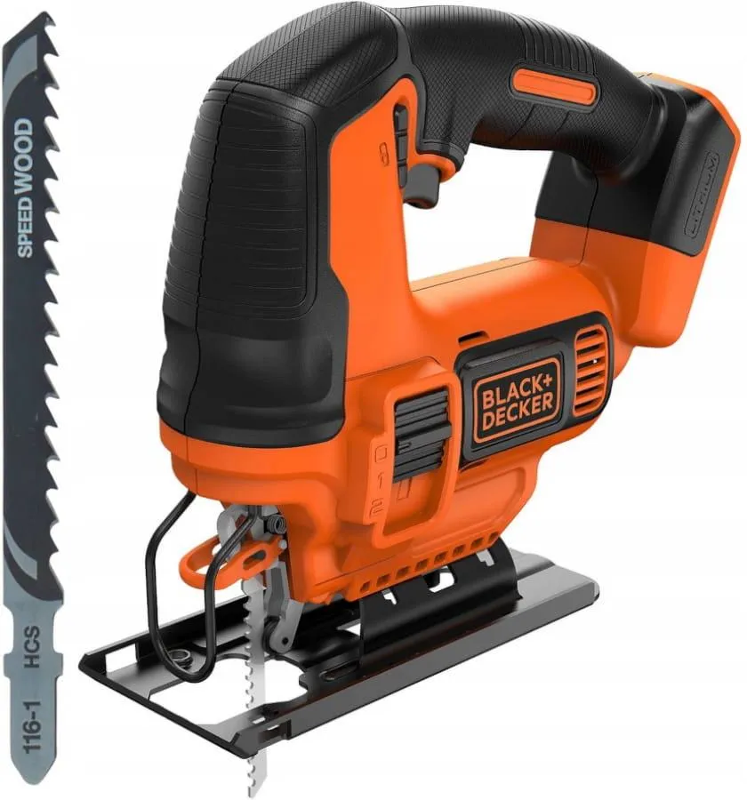 Аккумуляторная лобзиковая пила Black&Decker BDCJS18N-XJ