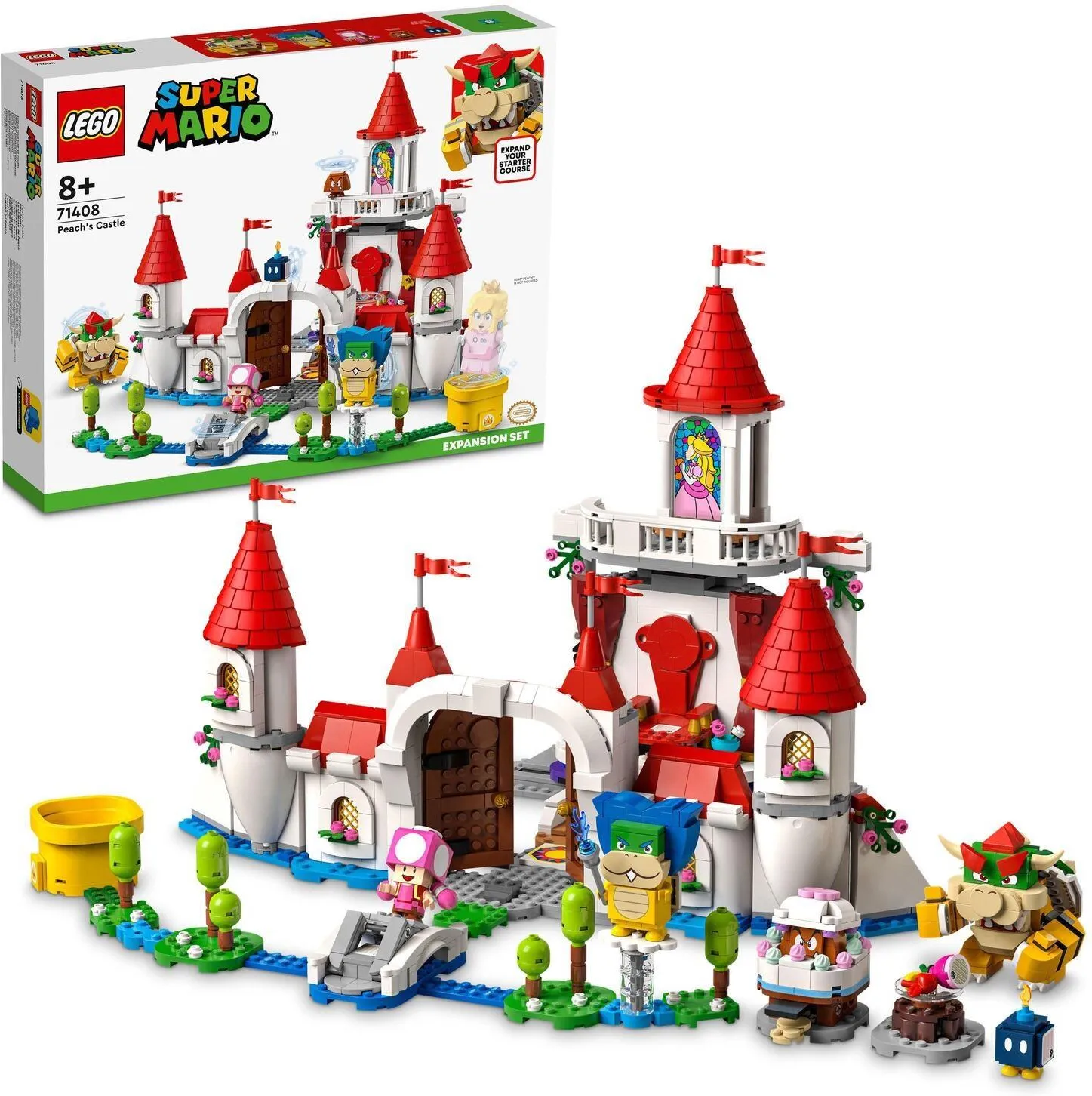 Конструктор LEGO Super Mario 71408 Замок Пич — расширенный набор
