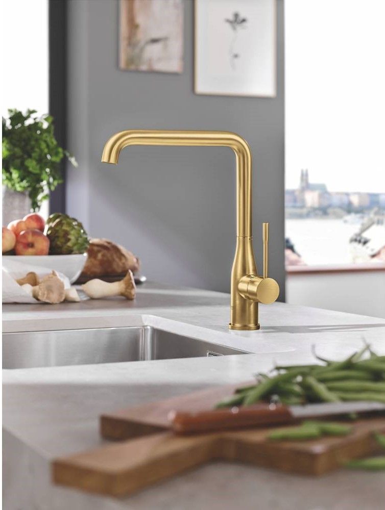 Смеситель Grohe Essence New Brushed Cool Sunrise 30269Gn0