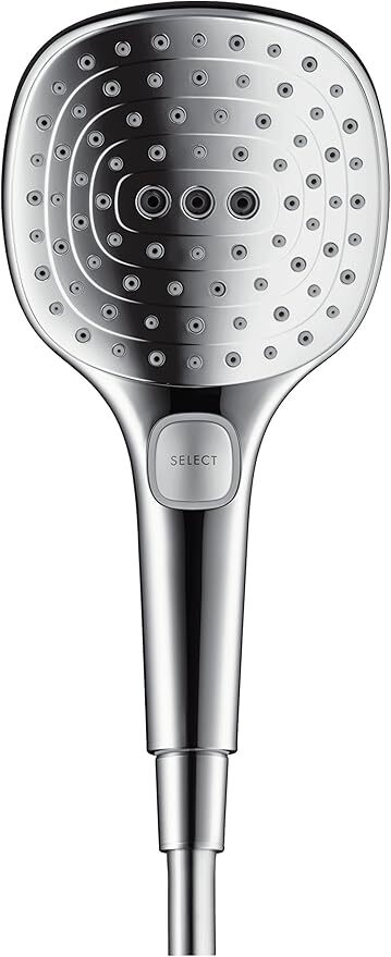 Душевой набор без смесителя Hansgrohe Raindance Select E 120 / Unica S Puro 90 см хром 26621000