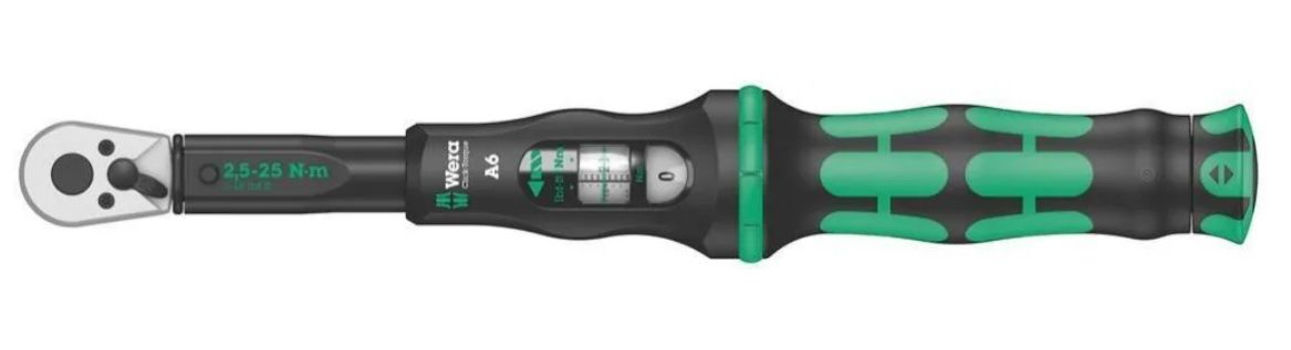 Wera Динамометрический Ключ 2,5-25 Нм Держатель Бит 1/4" 8262830002
