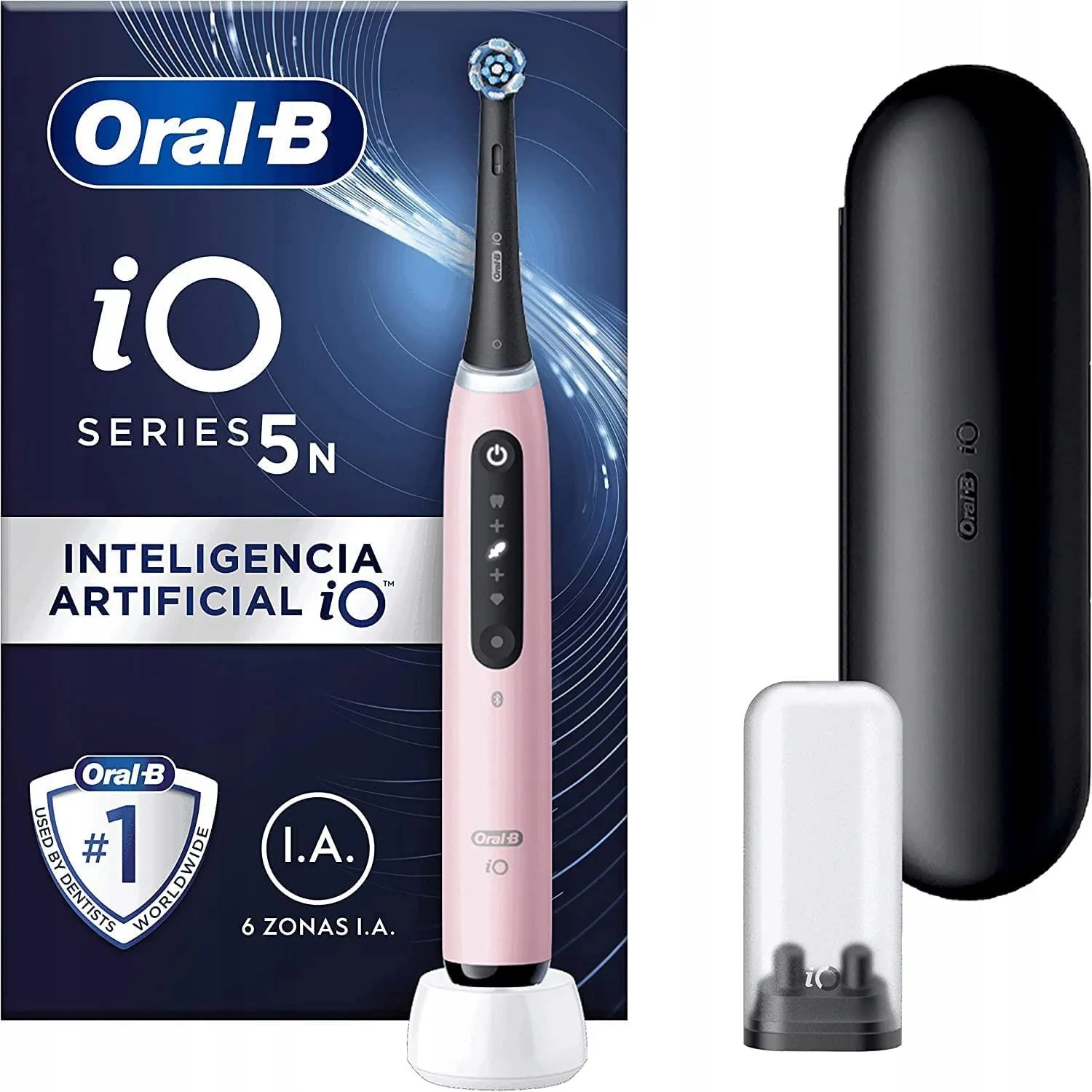 Электрическая зубная щетка Oral-B iO Series 5N нежно-розового цвета
