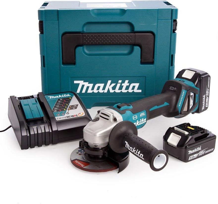 Шлифмашина угловая электрическая Makita MDGA513RT3J