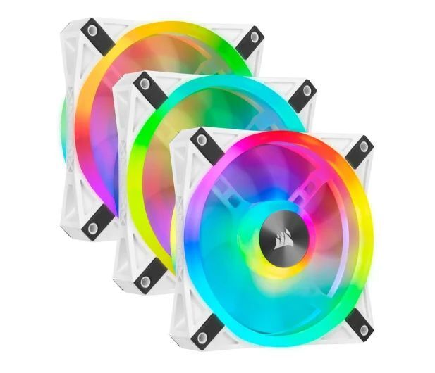 Вентиляторы для корпуса Corsair iCUE QL120 RGB 120mm PWM (CO9050104WW)