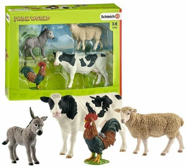 Набор Schleich 42385 Жизнь на ферме Стартовый набор