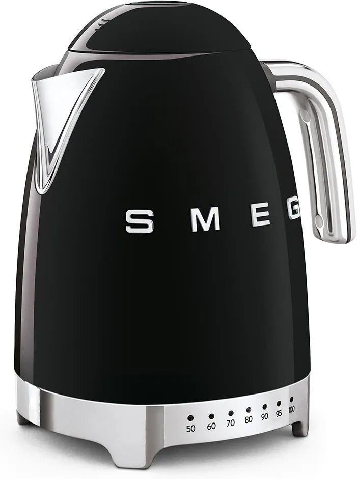 Набор чайник+тостер+соковыжималка SMEG TSF01BLEU + KLF04BLEU чёрный