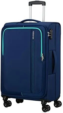 American Tourister Sea Seeker - Spinner M, чемодан, 68 см, 61 л, синий