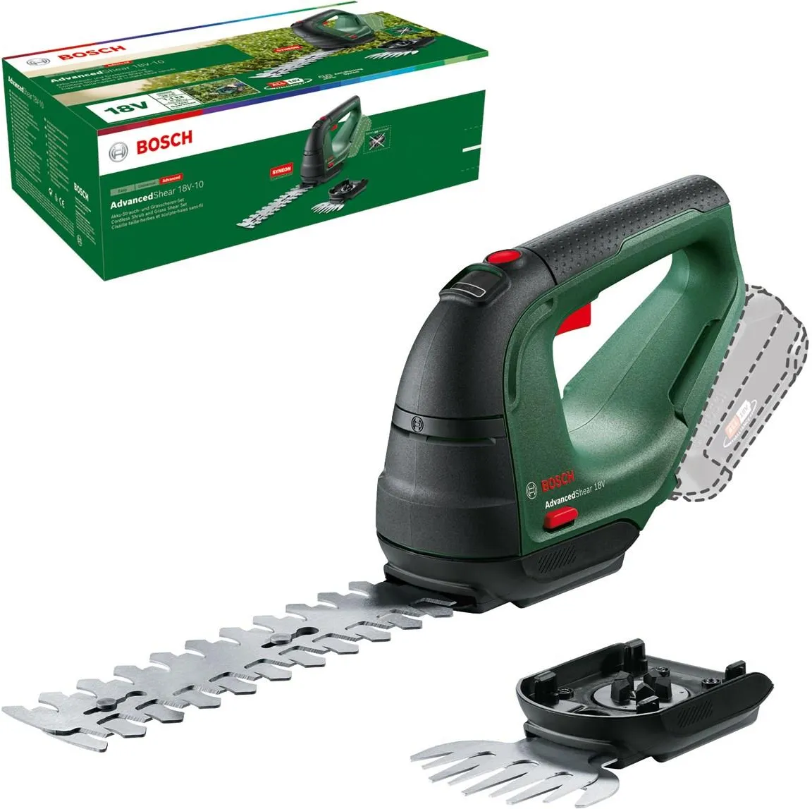 Аккумуляторный кусторез Bosch AdvancedShear 18V-10 0600857001