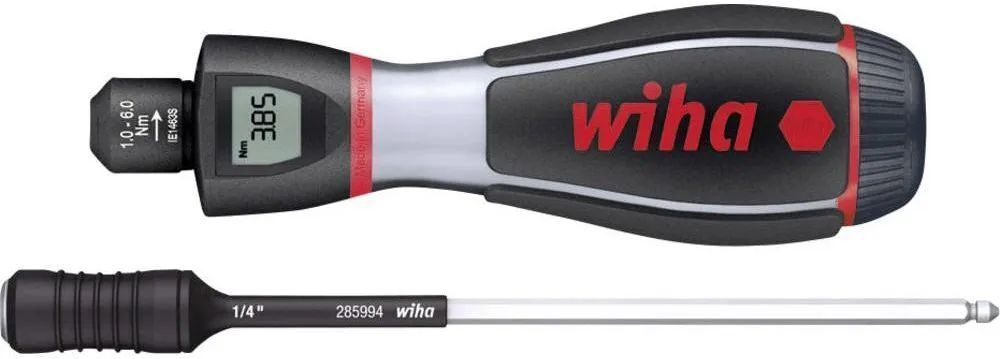 Динамометрическая отвертка Wiha iTorque 1,0 - 6,0 Нм 4,0 мм 36888