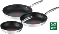 Сковороды из нержавеющей стали Tefal Duetto 3 шт (G732S334)