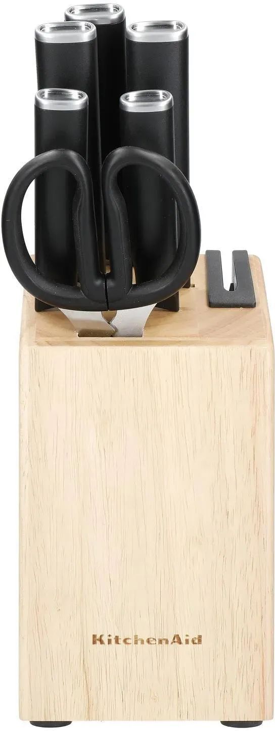 Набор из 5 ножей в блоке KitchenAid Classic KE6PSTANOBG