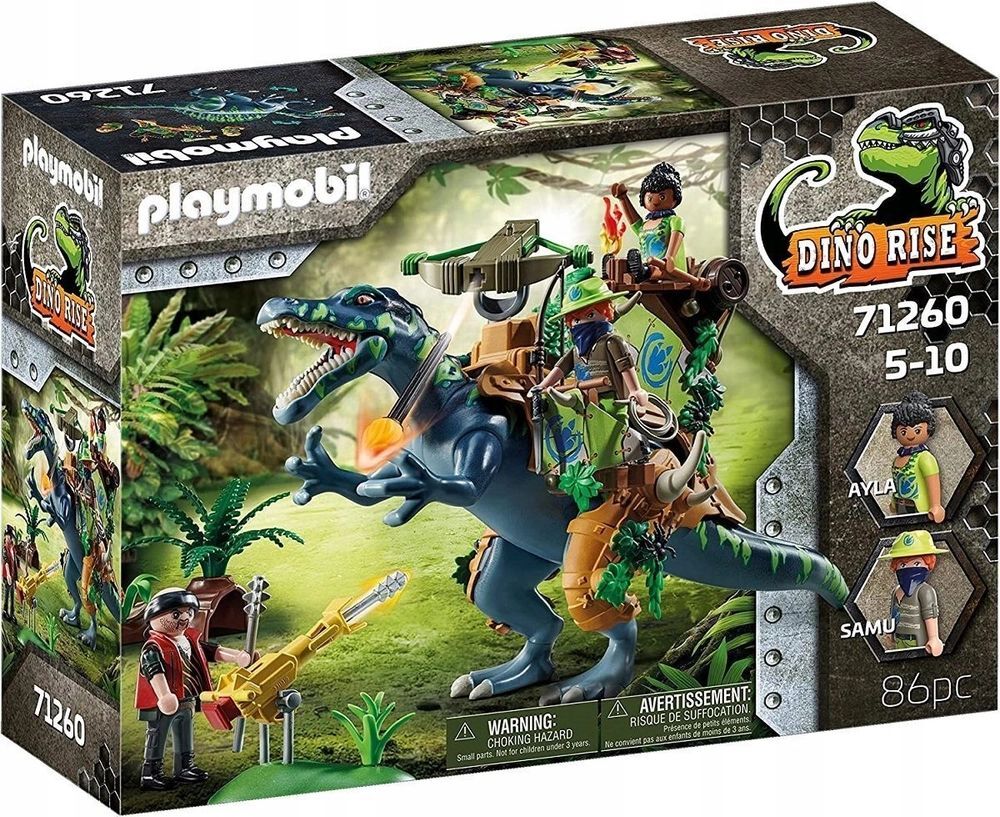 Спинозавр Playmobil Dino Rise 71260