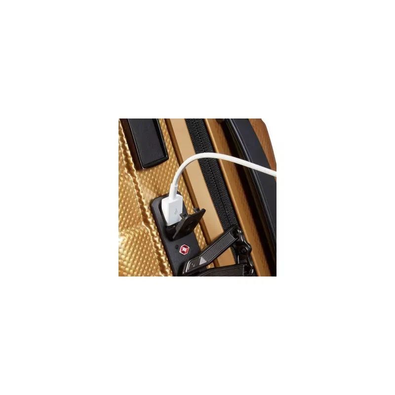 Чемодан Samsonite Proxis 40х55х20 см, золотой (126035-6856)