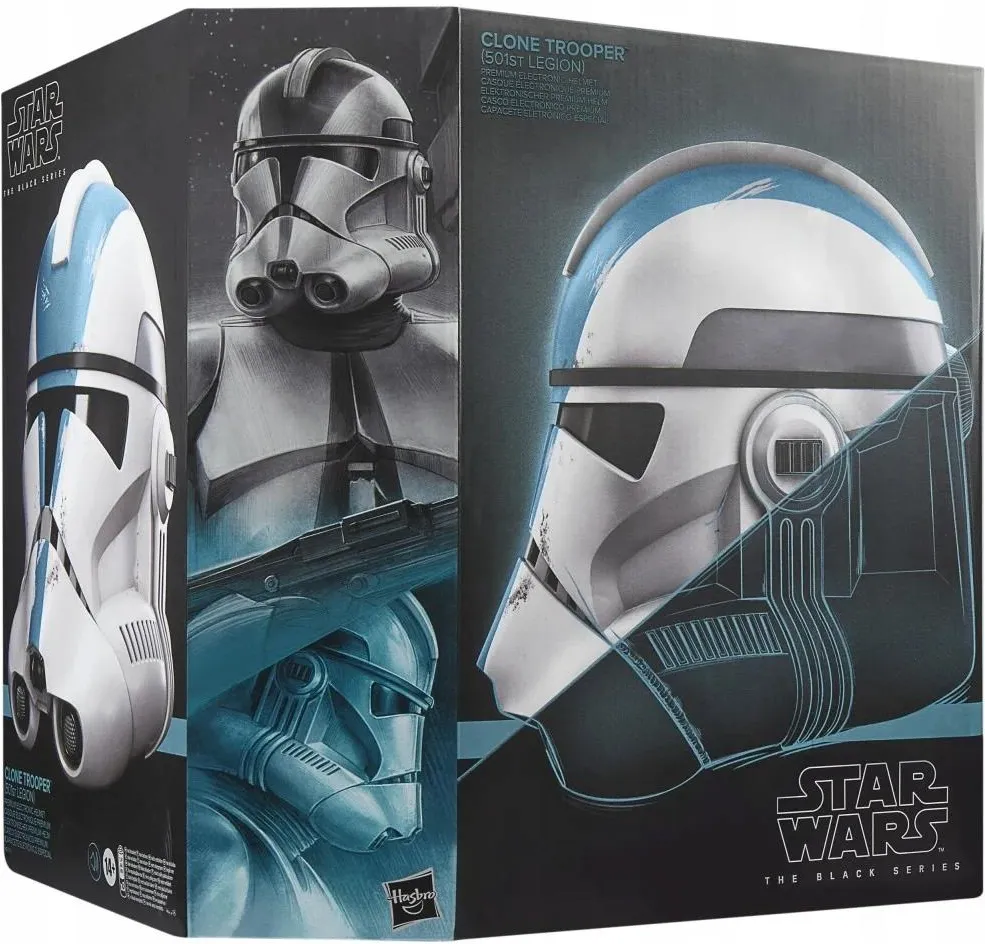 Шлем Hasbro Star Wars The Black Series Клон-солдат 501-го легиона G07075L0