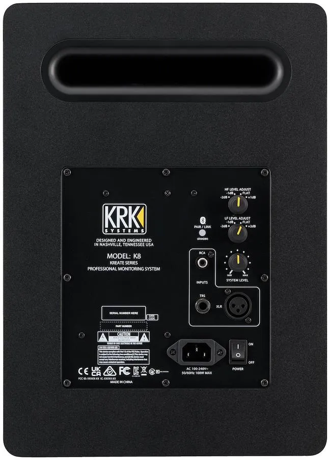 Активный студийный монитор KRK Kreate 8, 8", Bluetooth