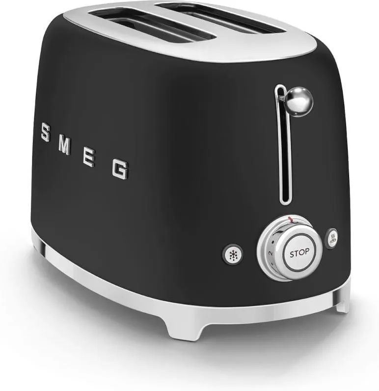 Тостер Smeg TSF01BLMEU чёрный