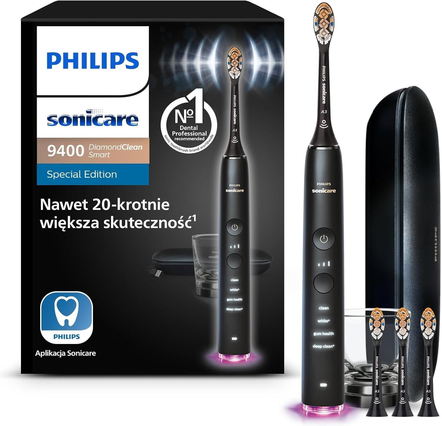 Электрическая зубная щетка Philips Sonicare DiamondClean Smart 9400 HX9918/89