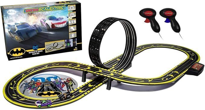 Micro Scalextric Бэтмэн против Джокера комплект с питанием от батареек G1155M