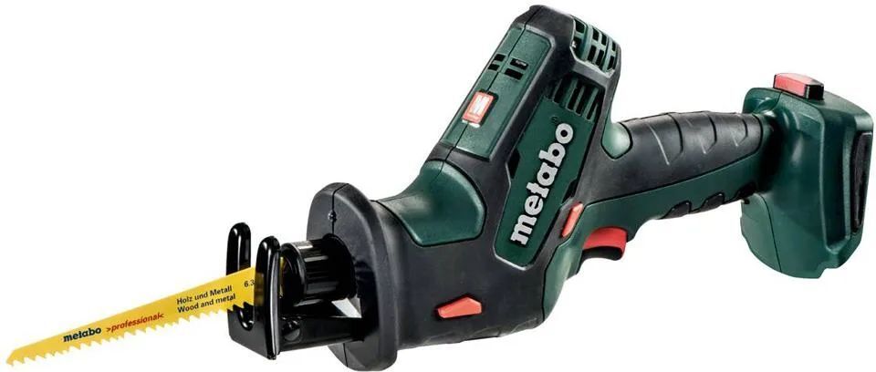 Пила сабельная аккумуляторная Metabo SSE 18 LTX Compact