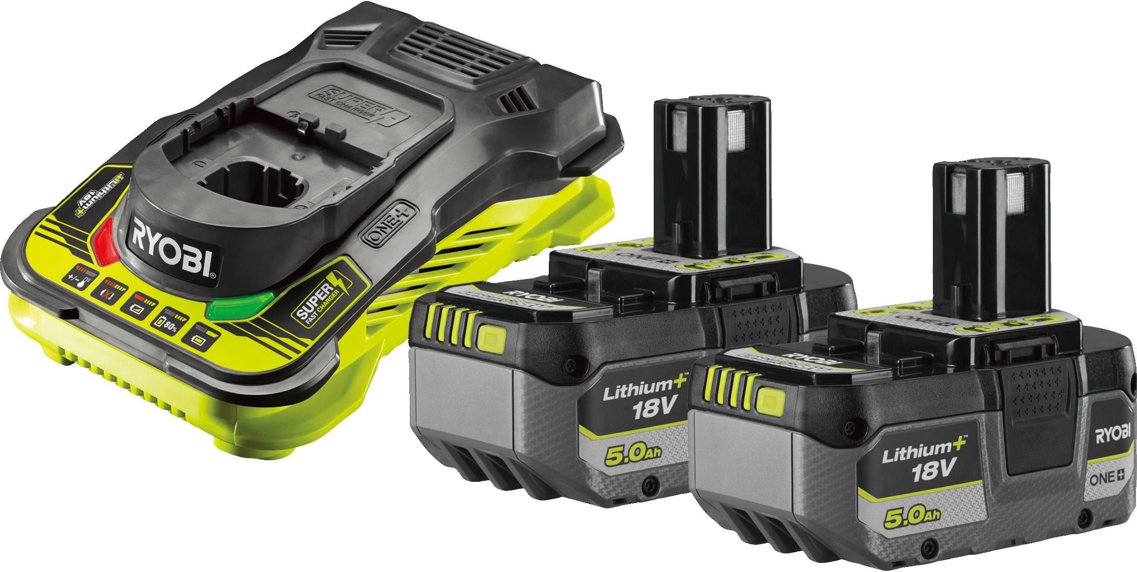 Комплект аккумуляторов и зарядного устройства RYOBI RC18150-250X