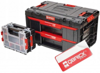 Ящик для инструментов Patrol Qbrick System с одним выдвижным ящиком и двумя отделениями