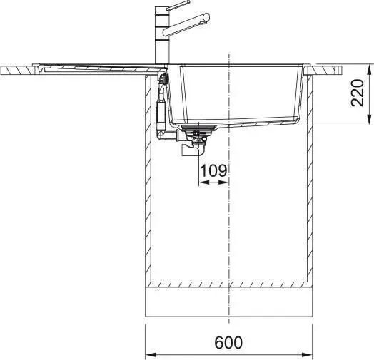 Кухонная раковина Franke Urban UBG 611-100 XL 114.0687.291, капучино