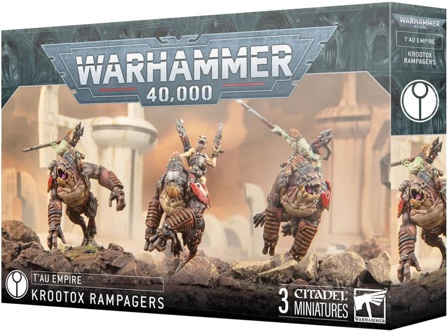 Набор миниатюр Games Workshop Warhammer 40k T'au Empire Krootox Rampagers
