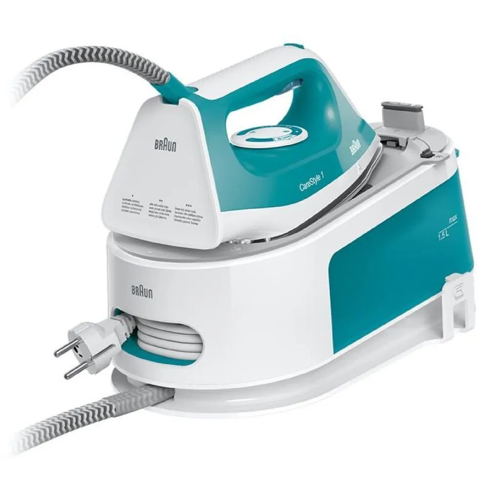 Парогенератор Braun CareStyle 1 IS1013GR бирюзовый/белый