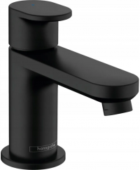 Смеситель для раковины (только холодная вода) Hansgrohe Vernis Blend 70, черный матовый 71583670
