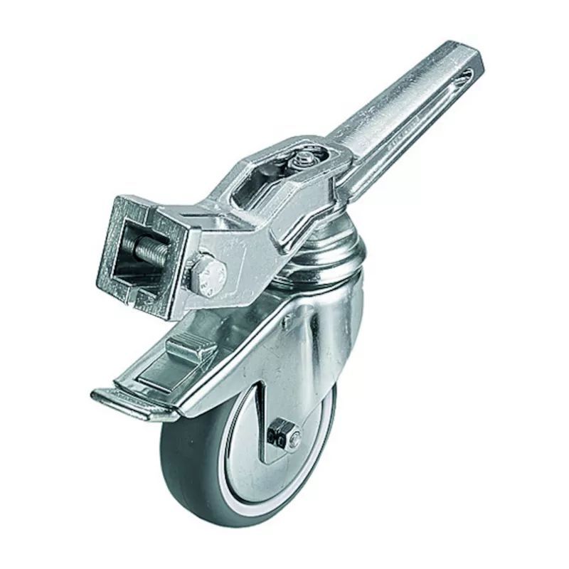 Колеса с тормозом 25x25MM, высота 100 ММ MANFROTTO AVANGER MAA9000NB, черные