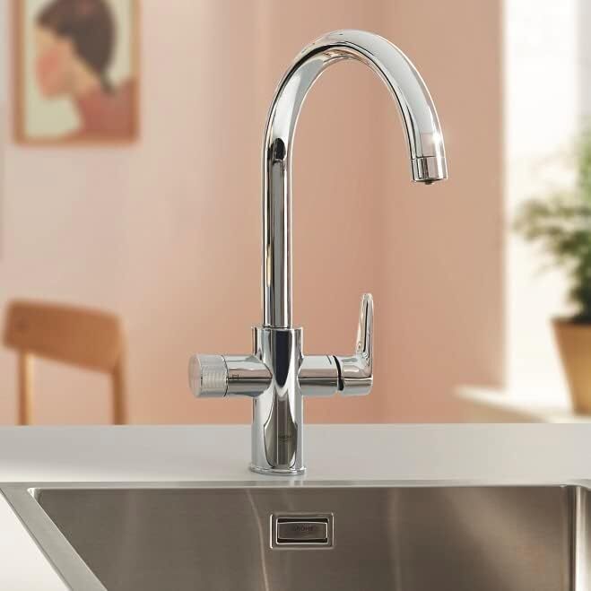 Набор смесителя с фильтром из активированного угля Grohe Blue Pure 30593000